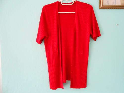 Vintage red cardigan (Small/Medium)
